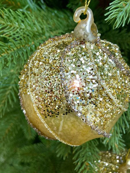 Шар елочный стекл. [63568]