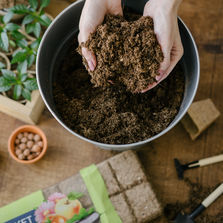 Почвобрикет "Крепкая рассада" 10 л