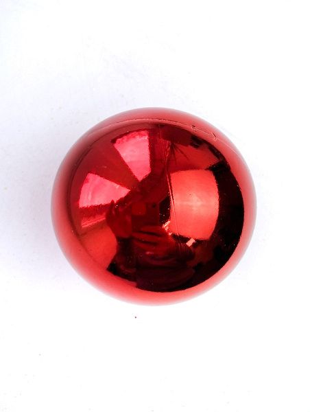 Шары пластиковые, красный глянец Шары пластиковые, глянец красный