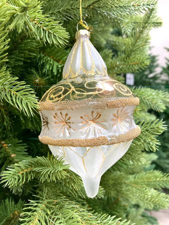 Игрушка елочная стекл. [55532]