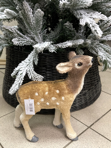Украшение елочное Олененок 29x22x32см [67571]