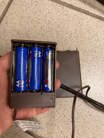 Светодиодная ветвь MicroLED 75см (30LED), цв.тепл. белый [485551]