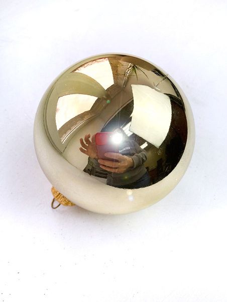 Шары пластиковые, золото глянец Шары пластиковые, глянец золото