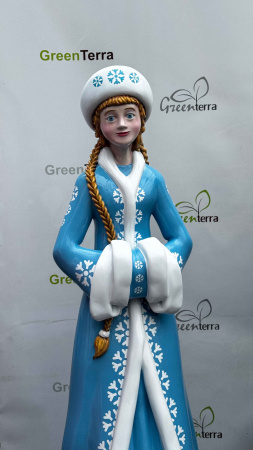 Новогодняя фигура для фотозоны "Снегурочка"