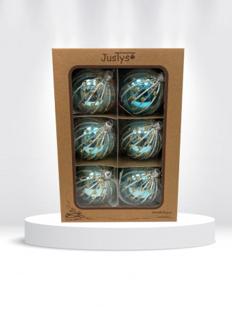 Шар пластиковый декорированный