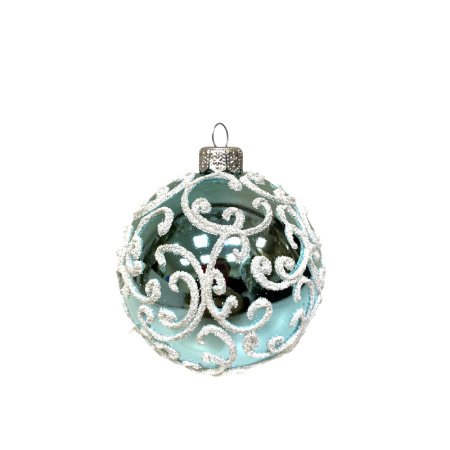 Шар пластиковый декорированный