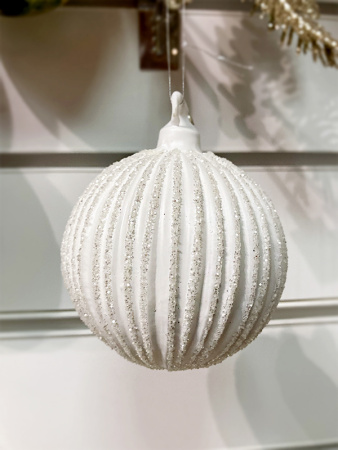 Шар елочный стекл. [66283]