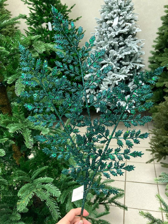 Украшение елочное "Ветка туи большая" 87см [BRS3-4726]