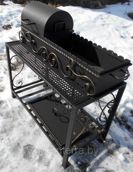 Кованый мангал (гриль, барбекю) "Рим"