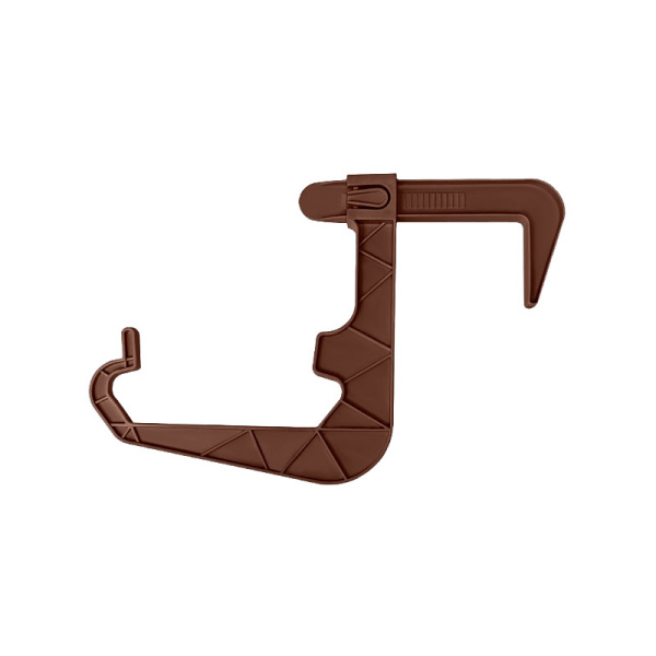 Держатель для балконного ящика, шоколад