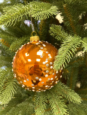 Набор шаров пластик. декор №8 разные цвета, 6см / 8см / 10см Шар пластиковый декорированный