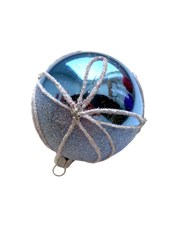 Шар пластиковый декорированный