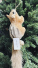Украшение елочное Белка 9x7x35см [67578]