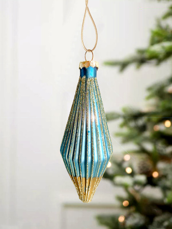 Игрушка елочная стекл. [0306-7]