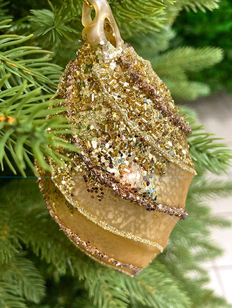 Игрушка елочная стекл. [63570]