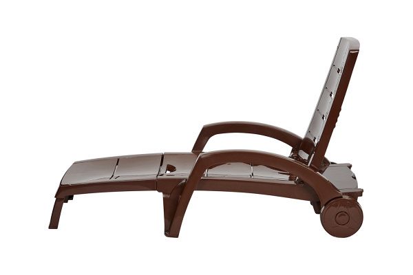 Шезлонг-лежак складной на колесах [150-0008]