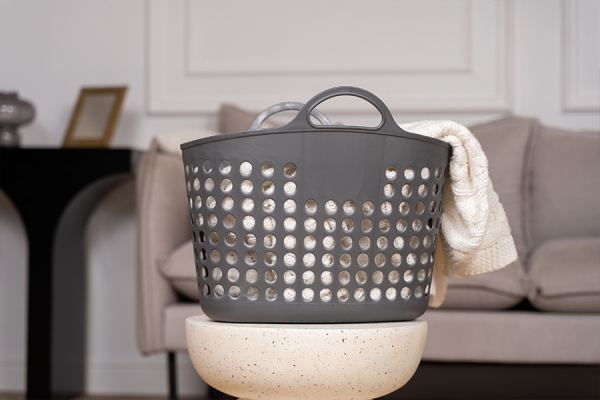 Корзина пластиковая Unibag (серая)