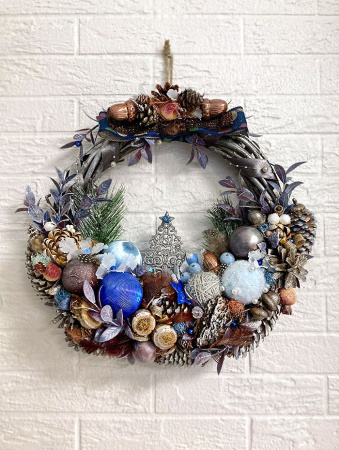 Рождественский венок "Прованс"