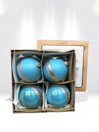 Шар пластиковый декорированный