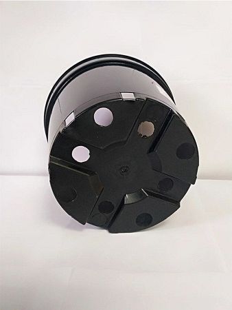 Горшок круглый литой 4л, ø 20см, высота 16см