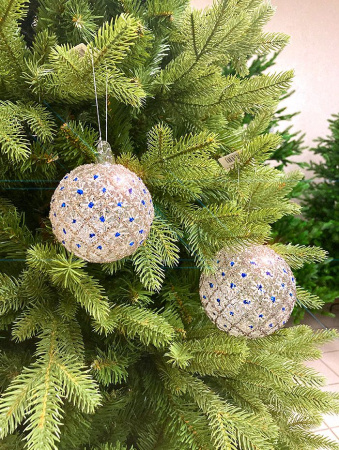 Шар елочный стекл. [62790]