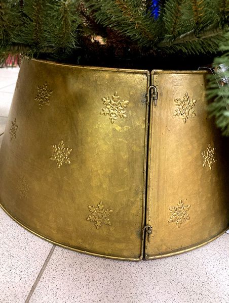 Железный пьедестал под ёлку, 57см [521838]