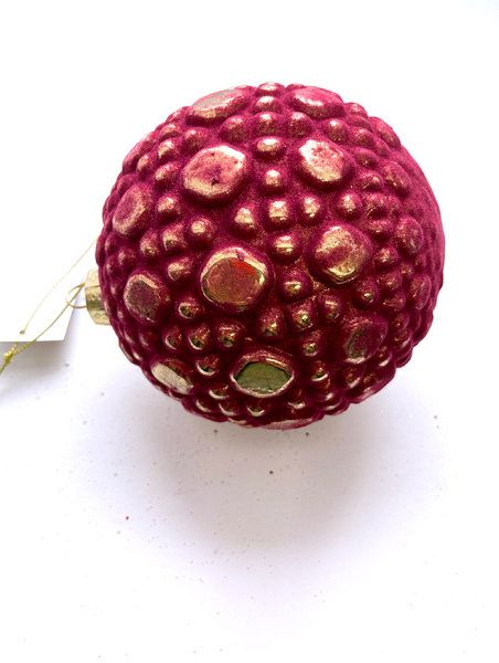 Шар елочный стекл. 10см [20206-10]