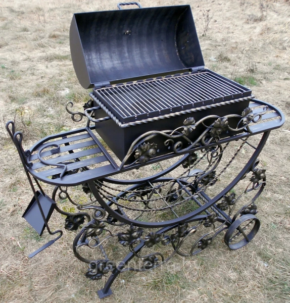 Кованый мангал (гриль, барбекю) "Неаполь"