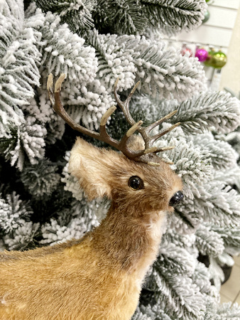 Украшение елочное Олень 19x9x25cm [67576]