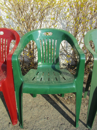 Пластиковый стул-кресло "Комфорт-1" [110-0031]