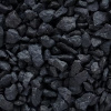Щебень окрашенный гранитный, чёрный, 5-10мм, (20 кг), ЩОчер