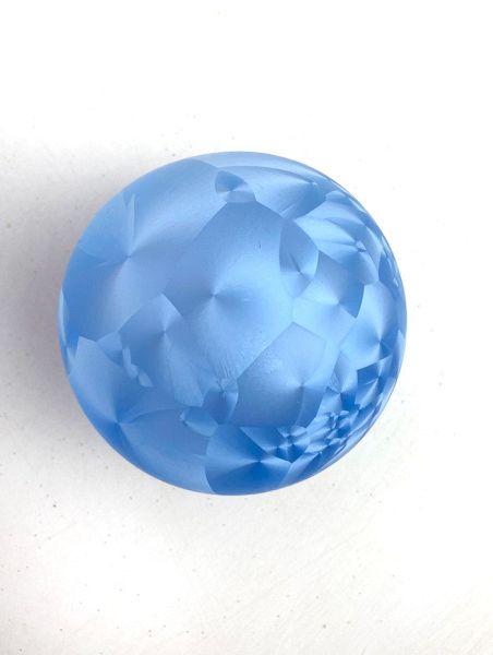 Шар елочный стекл. 8 см, [G-77]