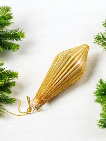 Игрушка елочная стекл. [0306-3]