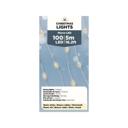 Светодиодная нить 495 см 100 micro LED [480102]