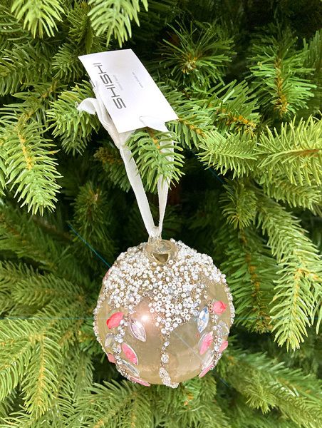 Шар елочный стекл. [63766]