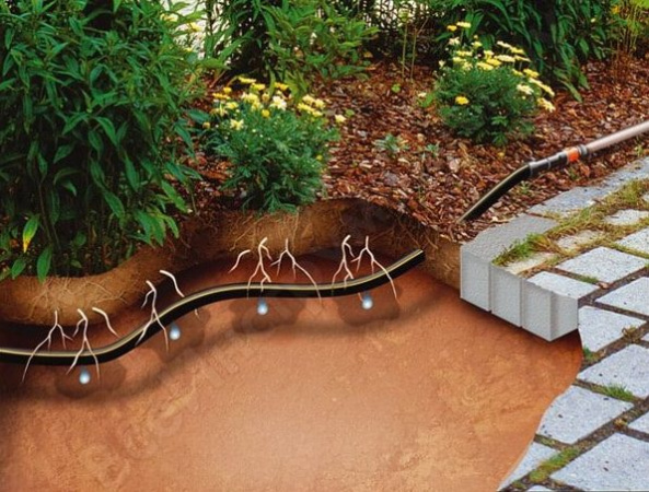 Сочащийся шланг DRIP 1/2 15м