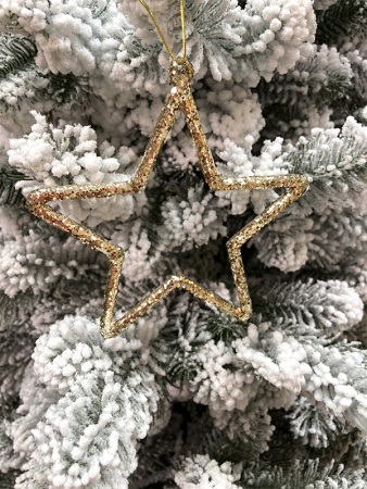 Игрушка елочная стекл. [5716]