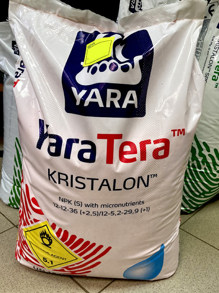 Удобрение минеральное YaraTera KRISTALON Red, 25кг