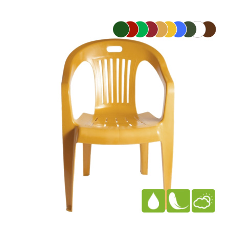 Пластиковый стул-кресло "Комфорт-1" [110-0031]