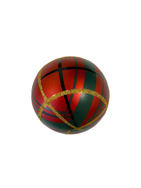 Набор шаров пластик. декор №22 разные цвета, 10см Набор шаров пластик. декор №22 разные цвета, 10см