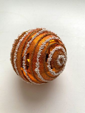 Шар пластиковый декорированный