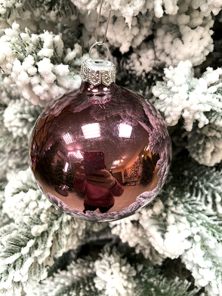 Шар елочный стекл. 8 см, [181]