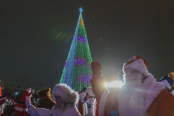 Комплект новогоднего освещения "3D"