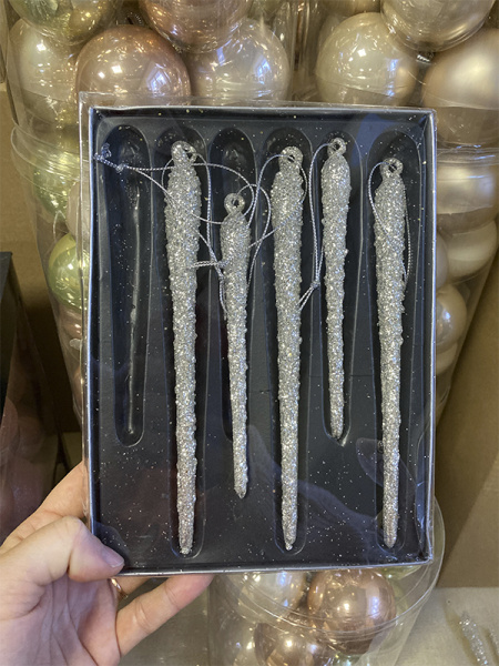 Игрушка елочная стекл. [6146] уценка