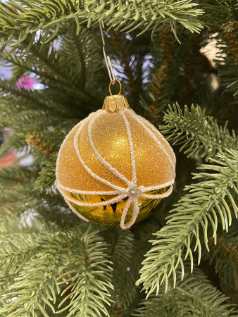 Шар пластиковый декорированный