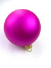 Шары пластиковые, малиновый мат.