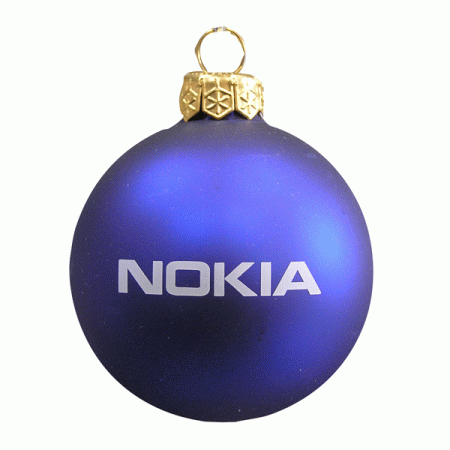 Шары елочные пластиковые для нанесения логотипа