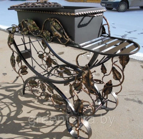 Кованый мангал "Пергола"