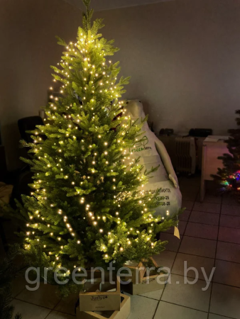 Гирлянда Лучи Росы, 12 нитей, 408 теплых белых микро LED с мерцанием [496141]