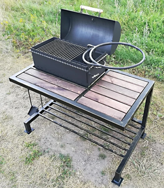 Кованый мангал (гриль, барбекю, очаг) "Рига"